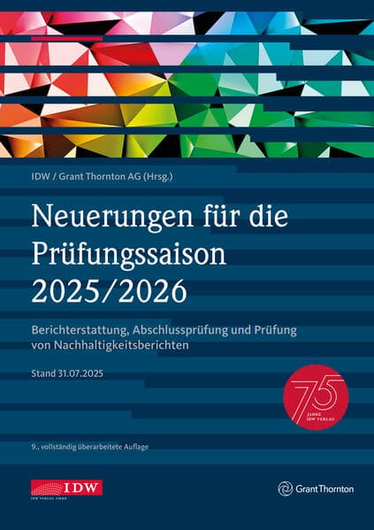 Neuerungen für die Prüfungssaison 2025/2026- inklusive Update als Download