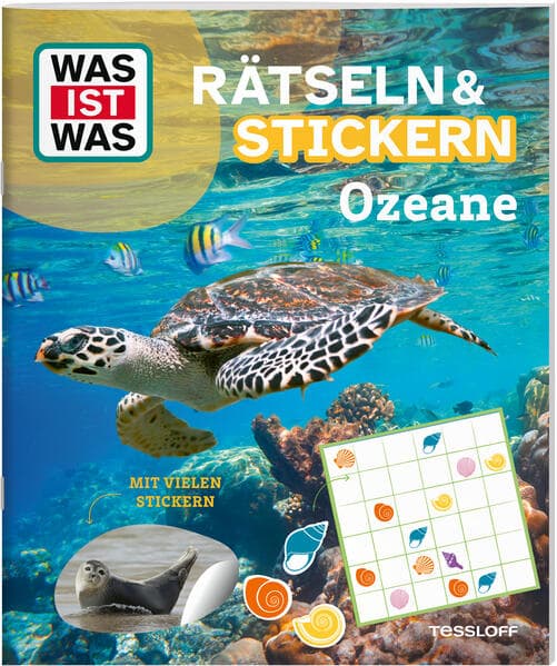 WAS IST WAS Rätseln und Stickern: Ozeane