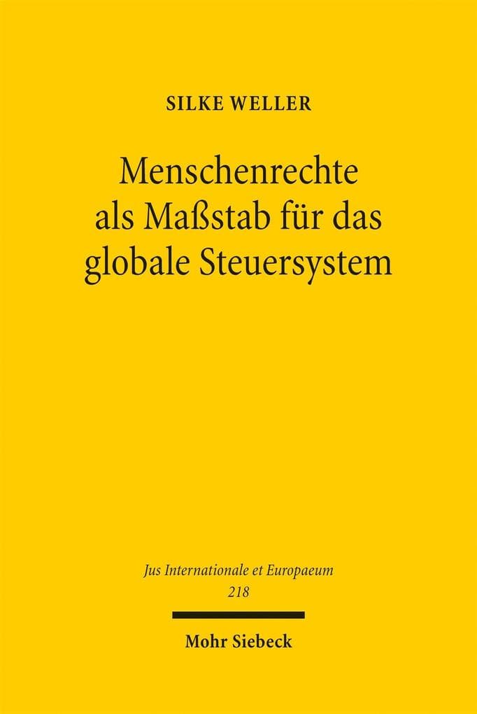 Menschenrechte als Maßstab für das globale Steuersystem