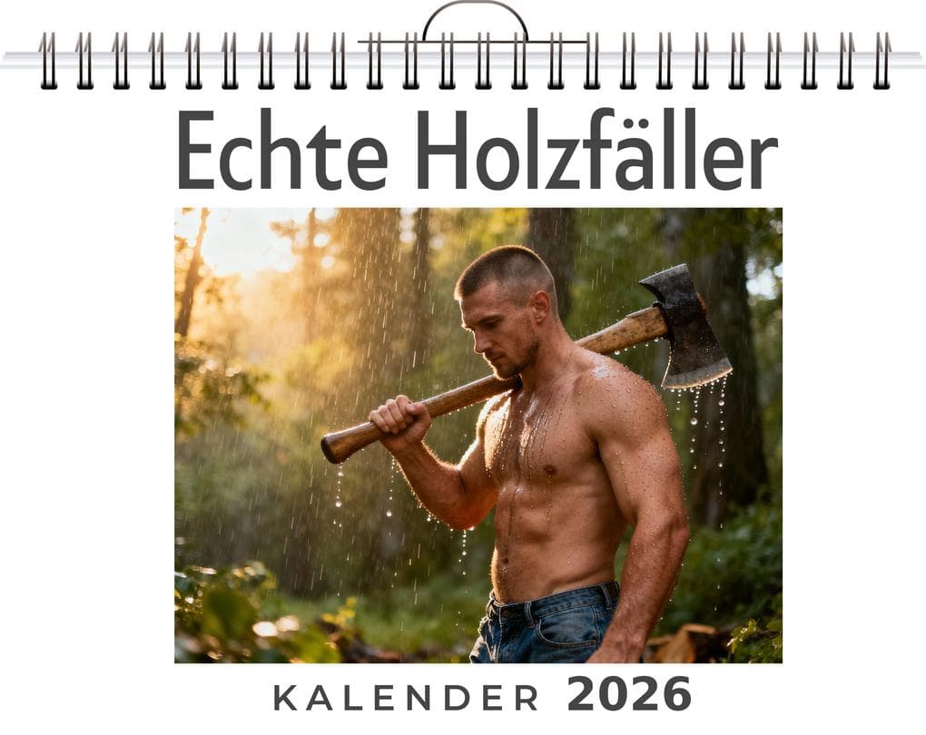 Echte Holzfäller