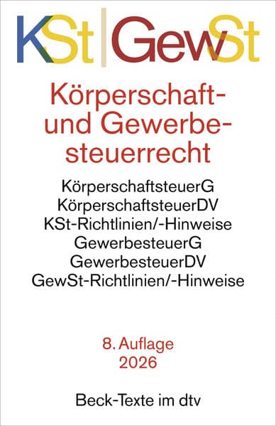 Körperschaftsteuerrecht / Gewerbesteuerrecht