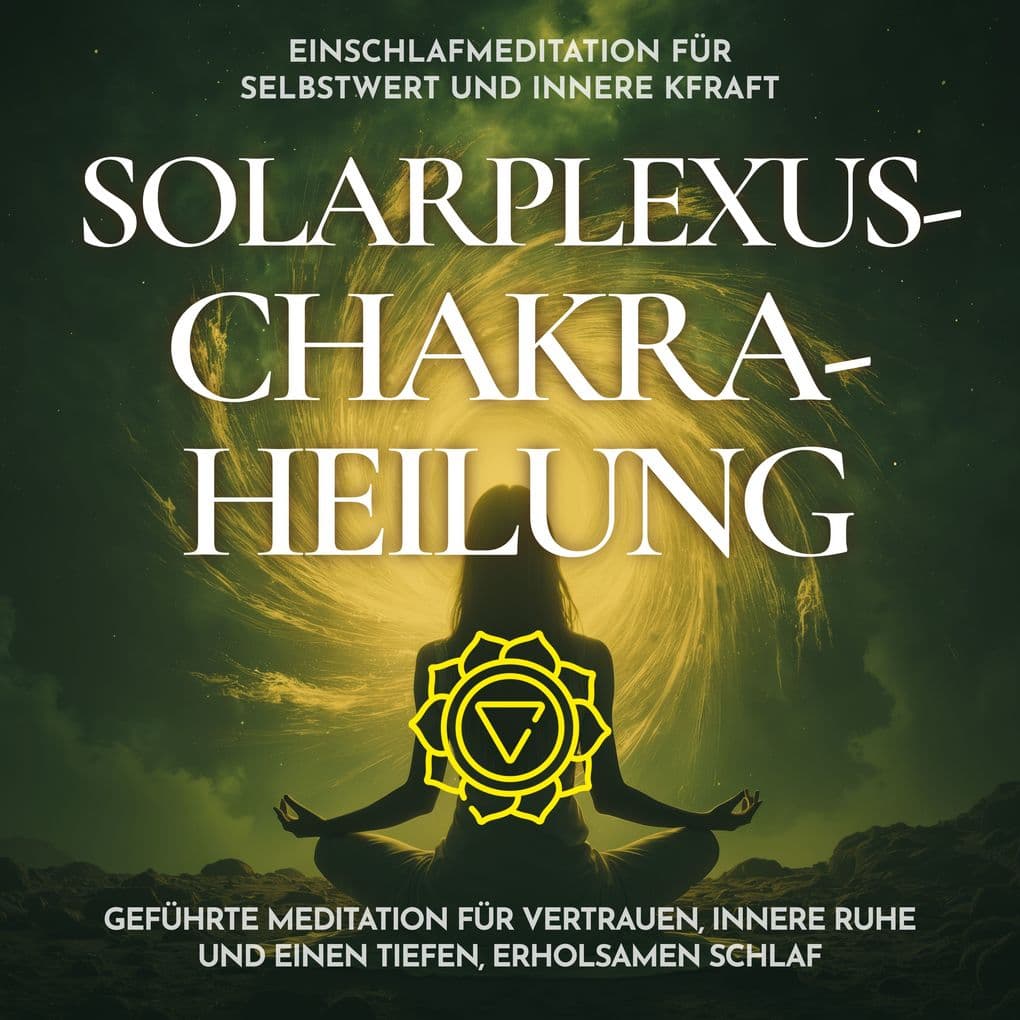 Einschlafmeditation für Selbstwert und innere Kraft - Solarplexus-Chakra-Heilung