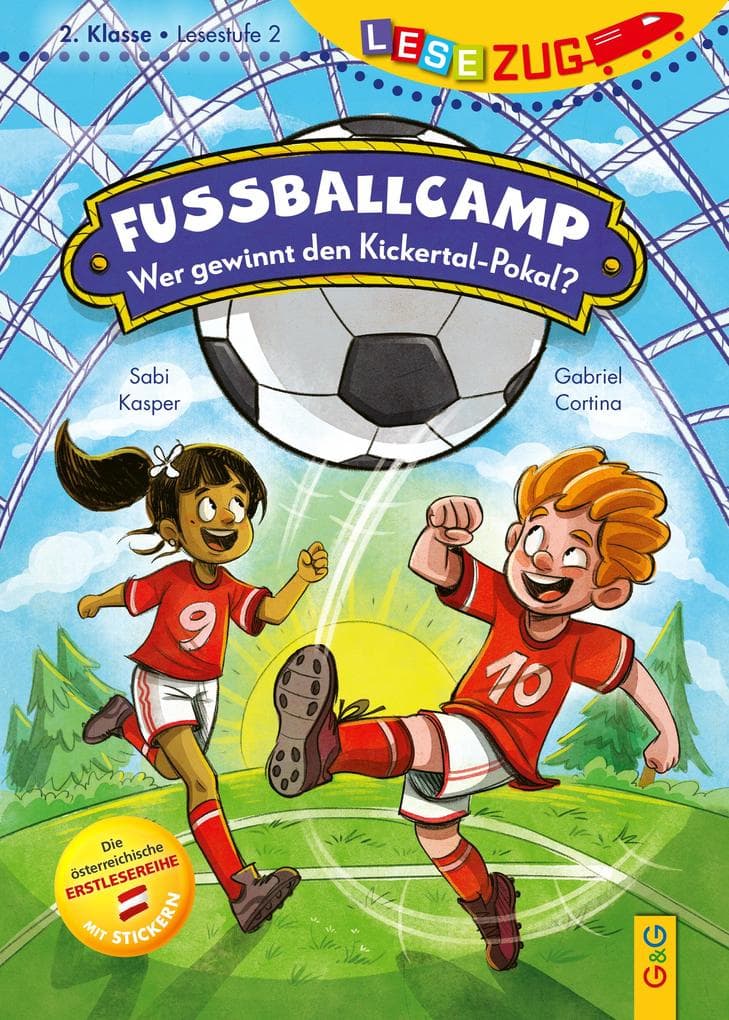 LESEZUG/2. Klasse - Lesestufe 2: Fußballcamp - Wer gewinnt den Kickertal-Pokal?