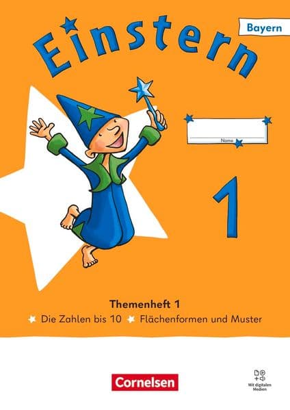 Einstern Mathematik 1. Jahrgangsstufe - Bayern 2026 - Themenheft 1 - Verbrauchsmaterial