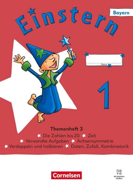 Einstern Mathematik 1. Jahrgangsstufe - Bayern 2026 - Themenheft 3 - Verbrauchsmaterial