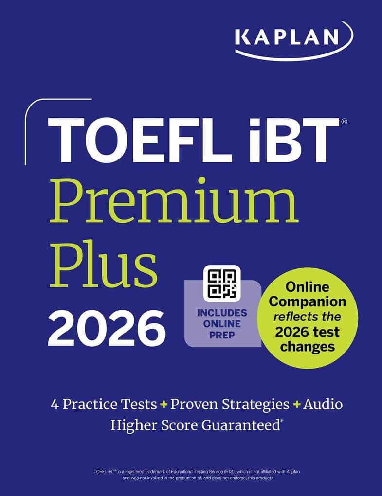 TOEFL iBT Premium Plus 2026
