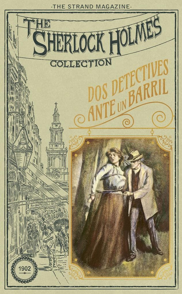Dos detectives ante un barril