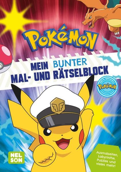 Pokémon Activity-Buch: Pokémon Mein bunter Mal- und Rätselblock