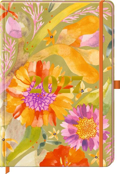 Wochenkalender 2027 - Green