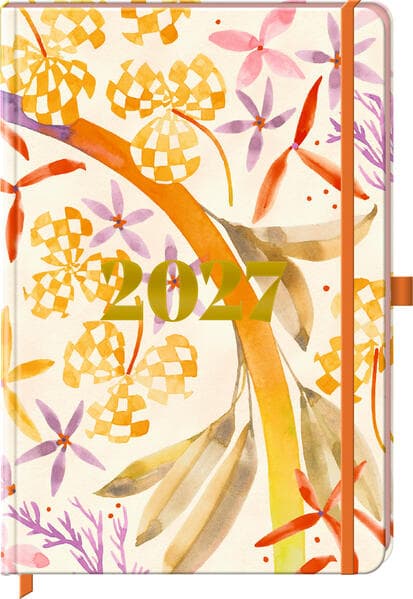 Wochenkalender 2027 - Orange