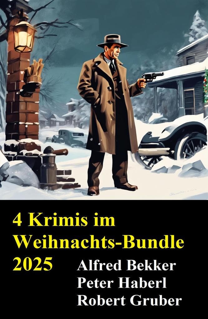 4 Krimis im Weihnachts-Bundle 2025
