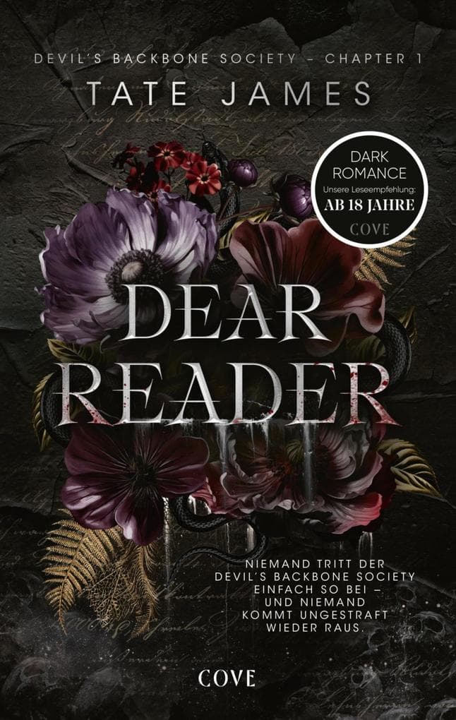 Dear Reader (Devil's Backbone Society 1)