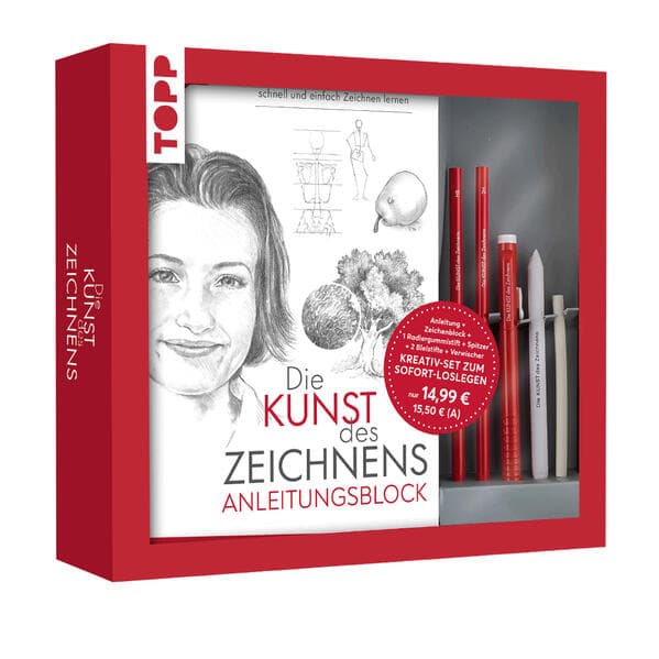 Kreativ-Set Die Kunst des Zeichnens