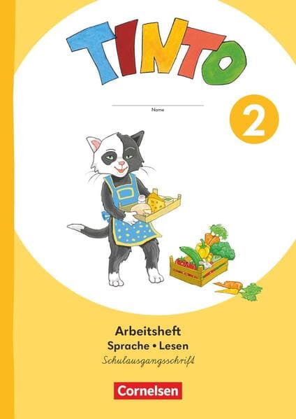 Tinto Sprachlesebuch 2. Schuljahr - Ausgabe 2026 - Arbeitsheft Sprache und Lesen - Schulausgangsschrift