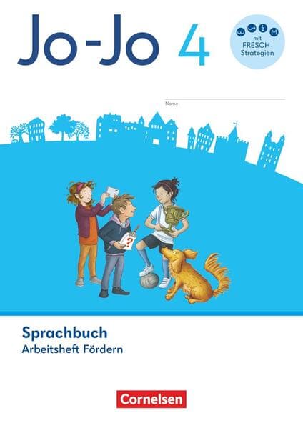Jo-Jo Sprachbuch 4. Schuljahr - Allgemeine Ausgabe 2024 - Arbeitsheft Fördern