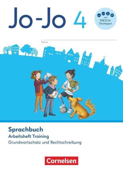 Jo-Jo Sprachbuch 4. Schuljahr - Allgemeine Ausgabe 2024 - Arbeitsheft Training - Grundwortschatz und Rechtschreibung
