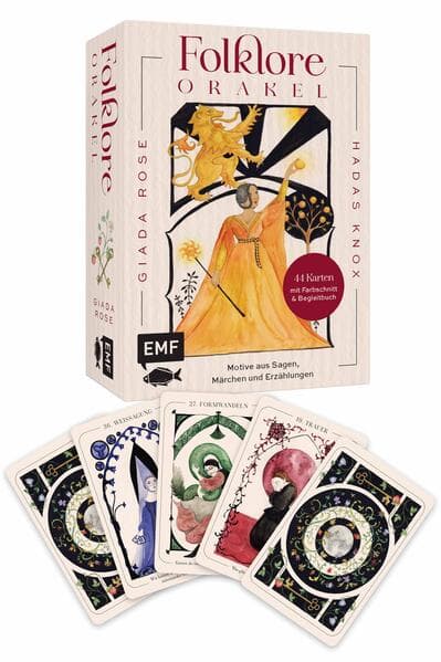 Orakel-Kartenset: Folklore Orakel | Die Liebe, die Reise, die Prophezeiung - Integriere die zentralen Motive aus Sagen, Märchen und Erzählungen in deine Legung