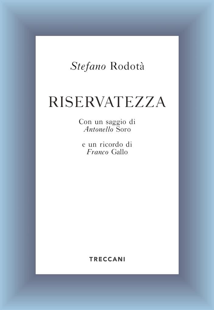 Riservatezza
