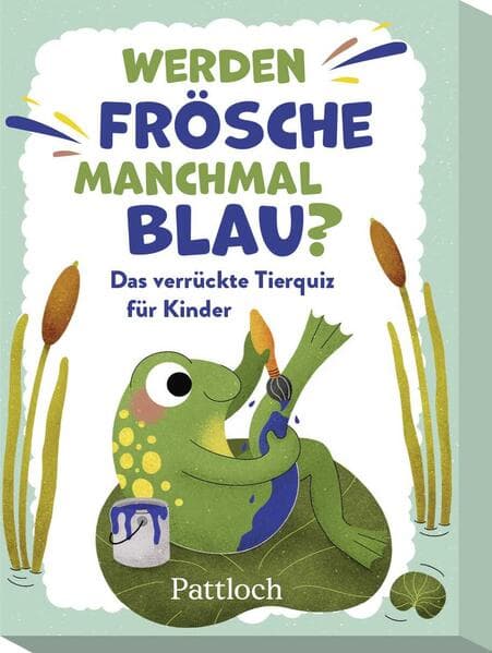Werden Frösche manchmal blau?