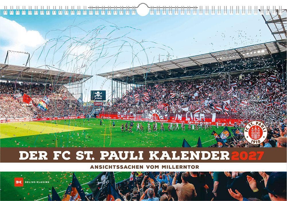 Der FC St. Pauli Kalender 2027