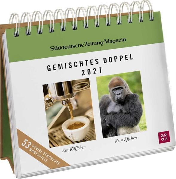 Postkartenkalender 2027: Gemischtes Doppel