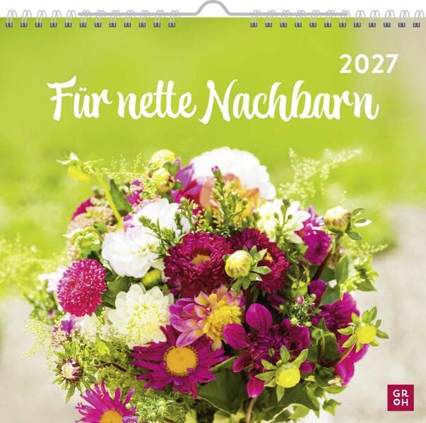 Wandkalender 2027: Für nette Nachbarn