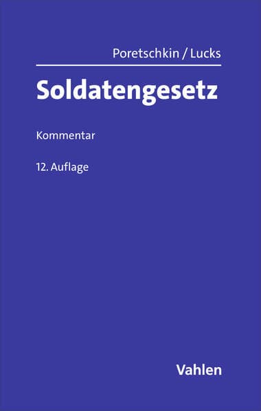 Soldatengesetz. SG