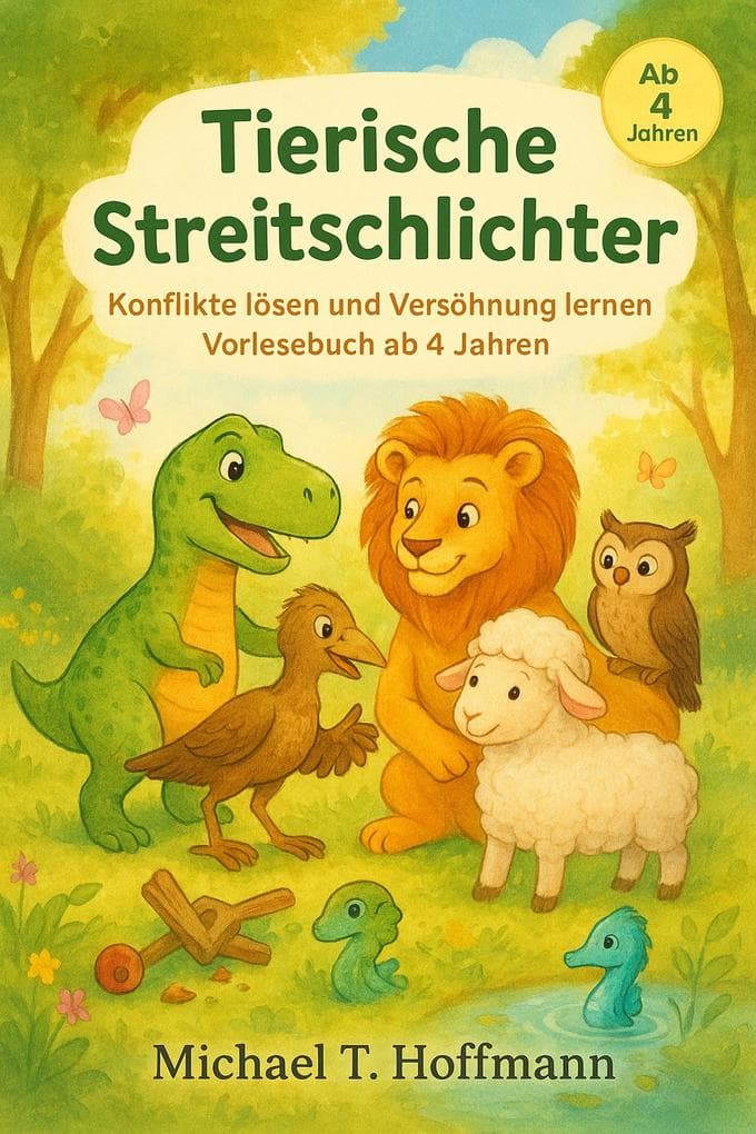 Tierische Streitschlichter: Konflikte lösen und Versöhnung lernen - Vorlesebuch ab 4 Jahren