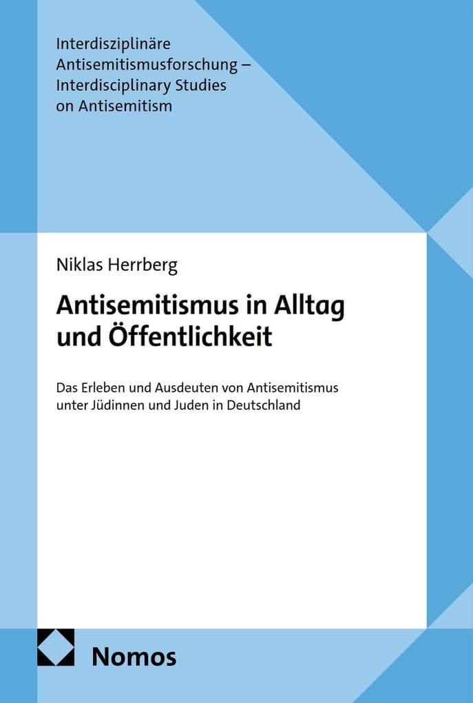 Antisemitismus in Alltag und Öffentlichkeit