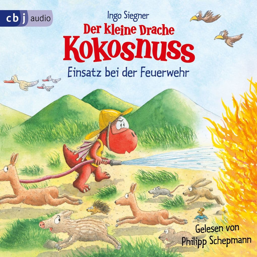 Der kleine Drache Kokosnuss Einsatz bei der Feuerwehr