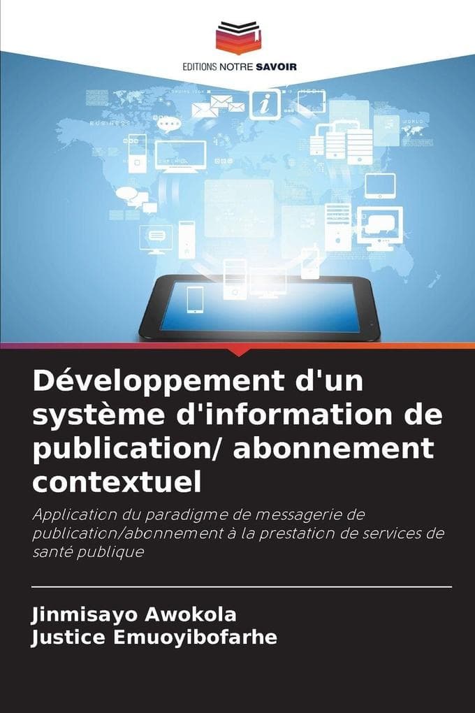 Développement d'un système d'information de publication/ abonnement contextuel