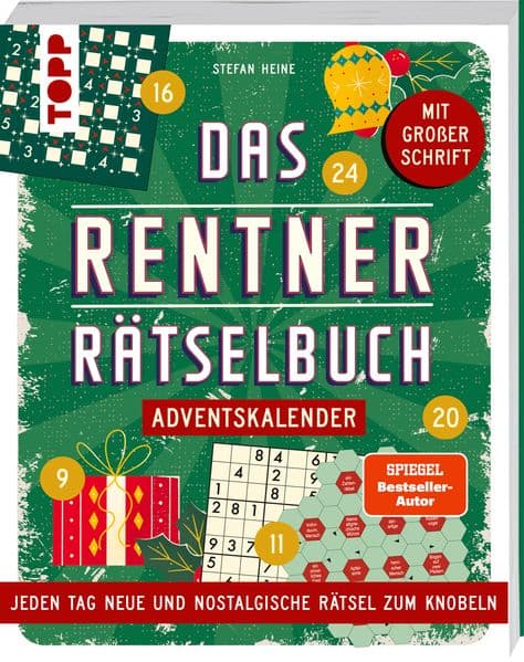 Das Rentner-Rätselbuch - Adventskalender