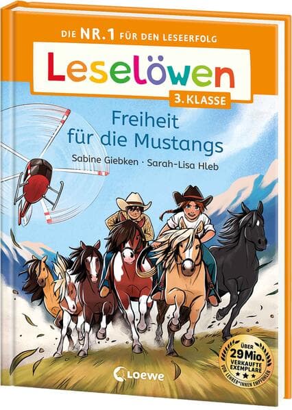 Leselöwen 3. Klasse - Freiheit für die Mustangs