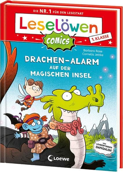 Leselöwen Comics 1. Klasse - Drachen-Alarm auf der magischen Insel