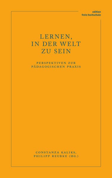 Lernen, in der Welt zu sein