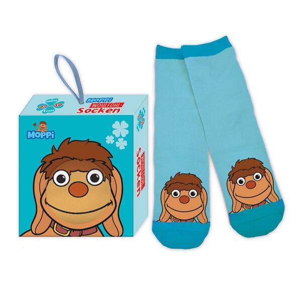 TRÖTSCH - Unser Sandmännchen Moppi Kindersocken Größe 27 bis 30