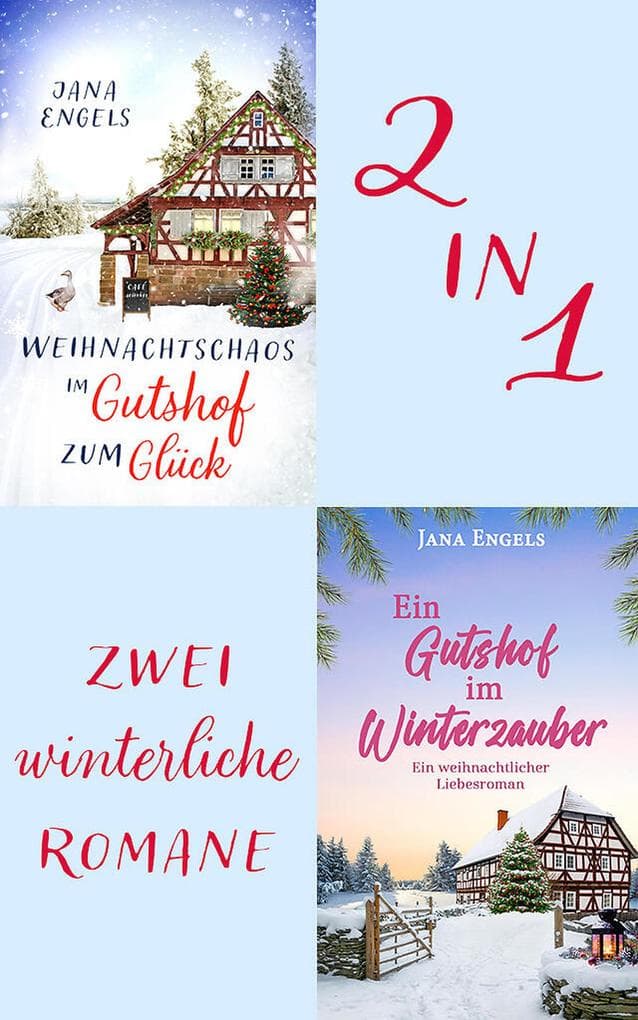 Weihnachten im Gutshof (EXKLUSIV bei uns) | Zwei winterliche Liebesromane in einem Sammelband