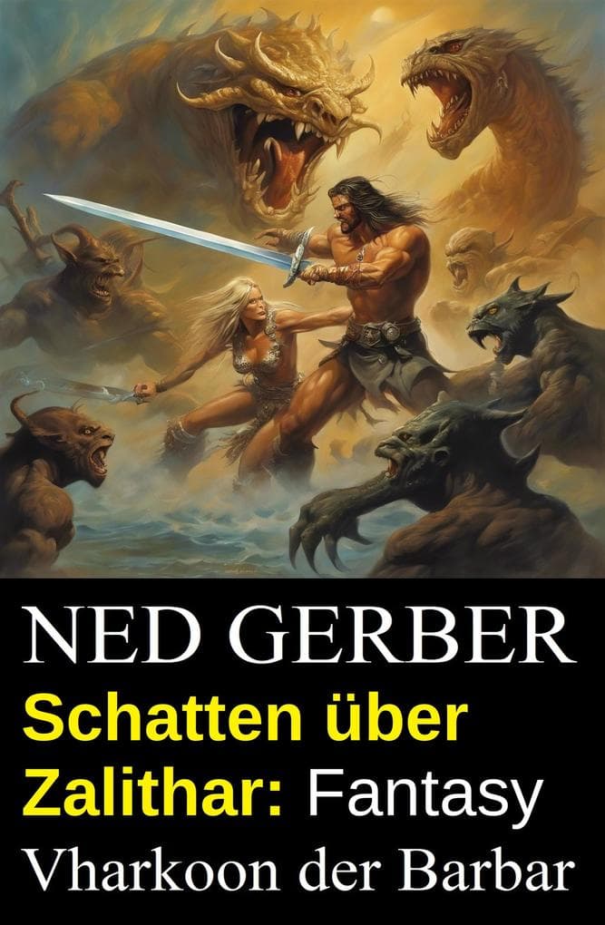 Schatten über Zalithar: Fantasy: Vharkoon der Barbar
