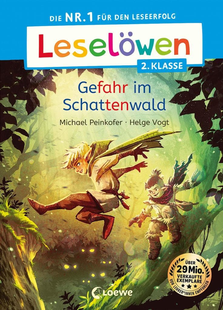 Leselöwen 2. Klasse - Gefahr im Schattenwald