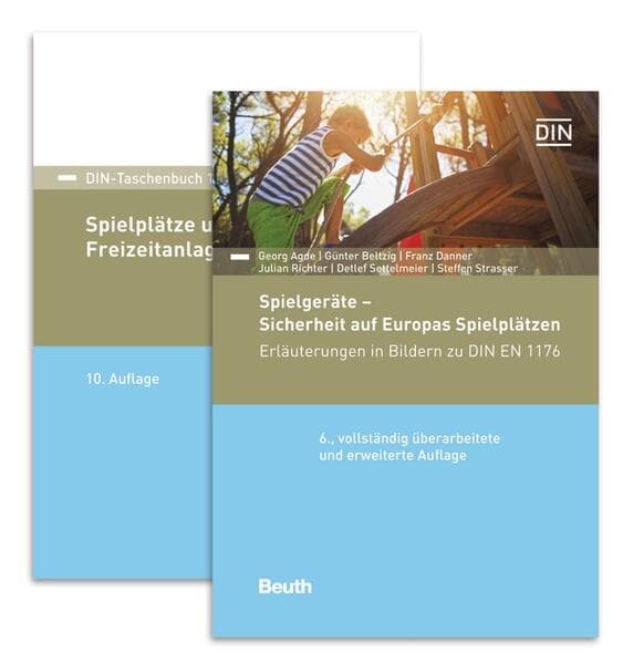 Sichere Spielplätze und Spielplatzgeräte