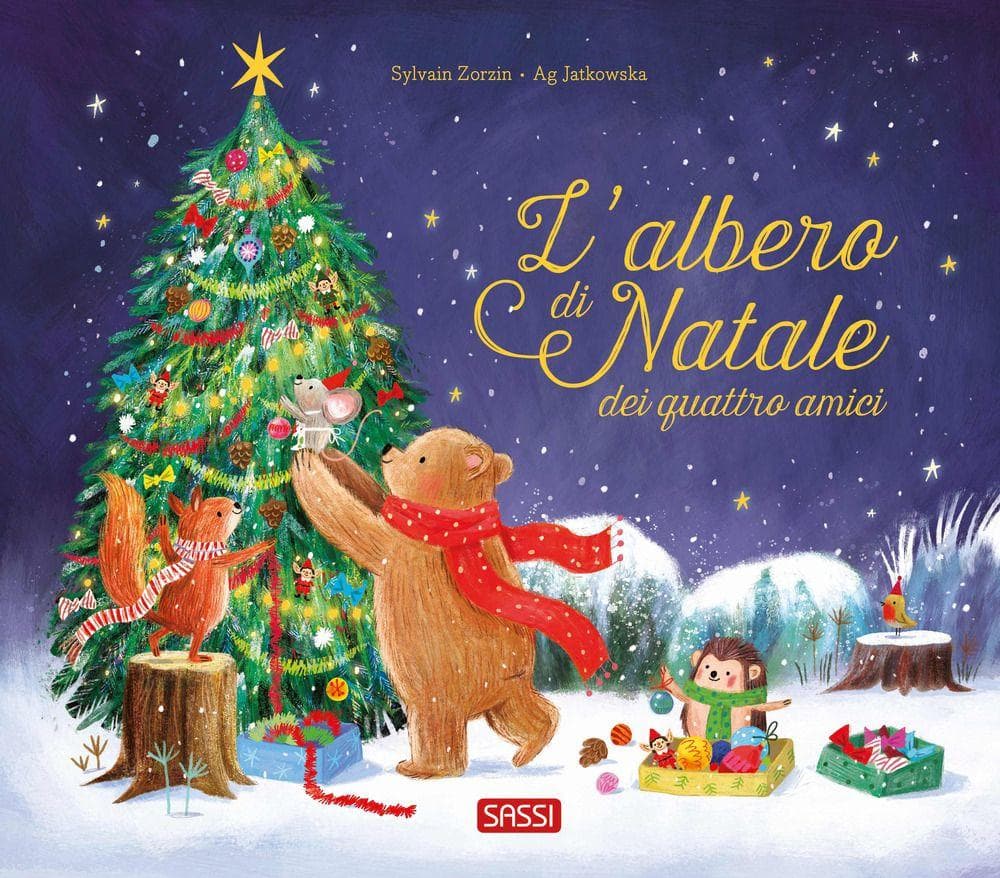 L' albero di Natale dei quattro amici