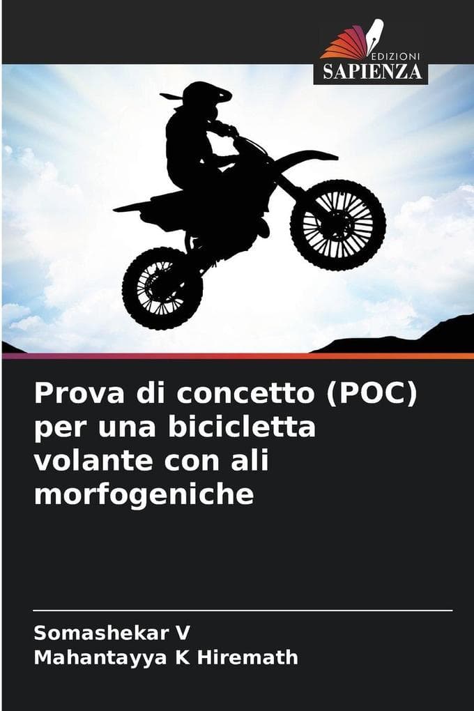 Prova di concetto (POC) per una bicicletta volante con ali morfogeniche