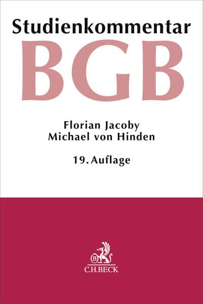 Bürgerliches Gesetzbuch. BGB