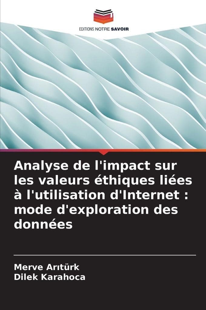Analyse de l'impact sur les valeurs éthiques liées à l'utilisation d'Internet : mode d'exploration des données