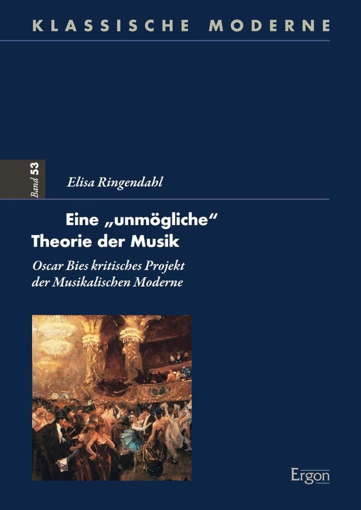 Eine "unmögliche" Theorie der Musik