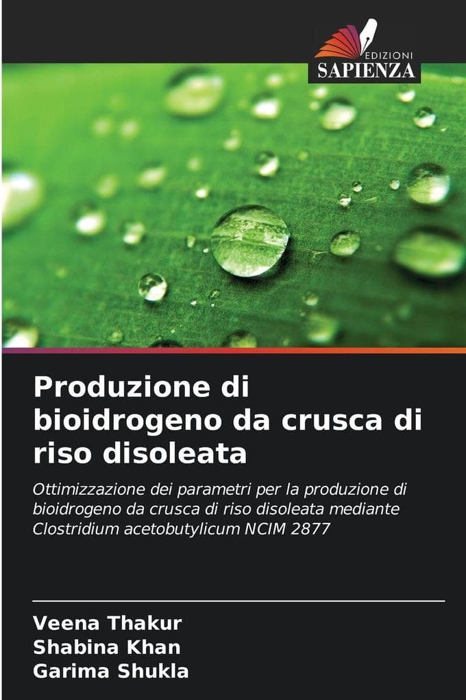 Produzione di bioidrogeno da crusca di riso disoleata