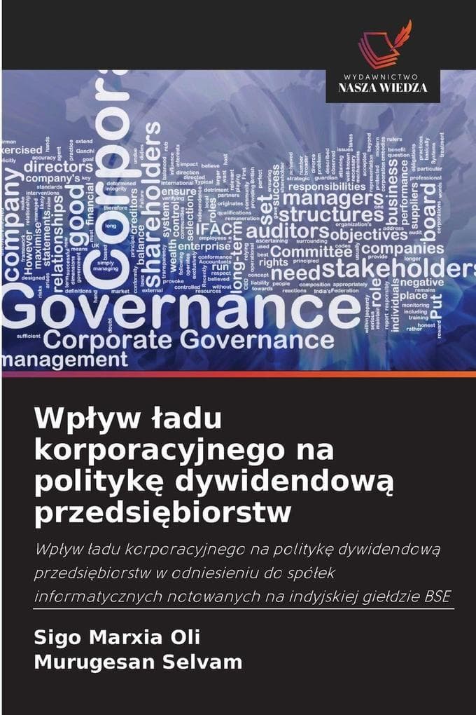 Wpyw adu korporacyjnego na polityk dywidendow przedsibiorstw