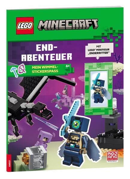LEGO® Minecraft® - End-Abenteuer - Mein Wimmel-Stickerspaß