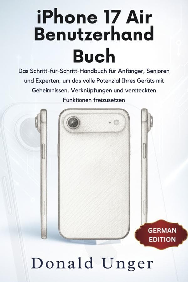 iPhone 17 Air Benutzerhandbuch