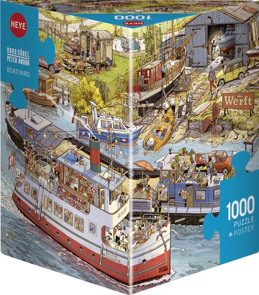 BOATYARD, HEYE Puzzle von Doro Göbel & Peter Knorr
